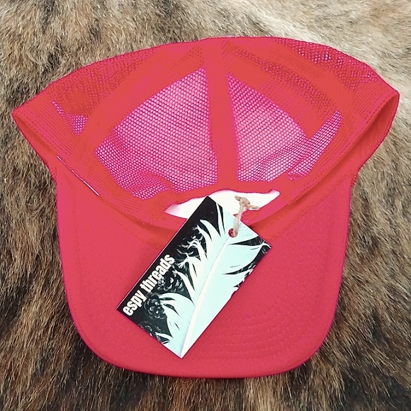 Kansas City KC Chiefs Snapback Trucker Hat - Picture 2 of 2